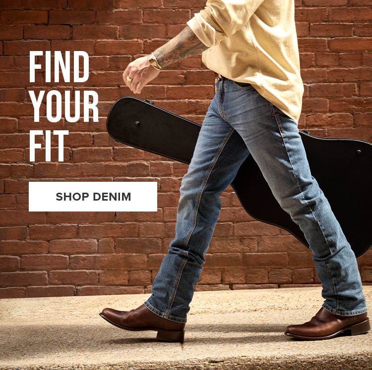FIND YOUR FIT | SHOP DENIM