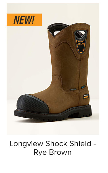 Longview Shock Shield - Rye Brown