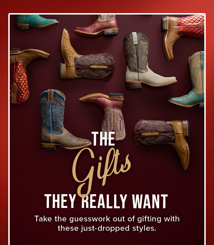 THE GIFTS THEY REALLY WANT