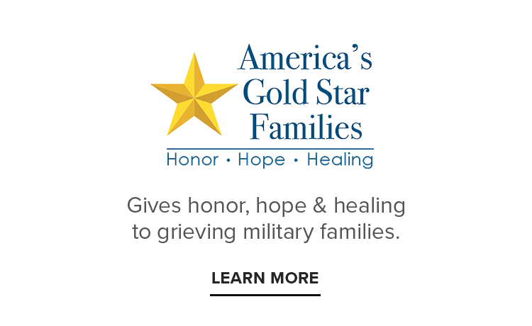 AMERICA'S GOLD STAR FAMILIES | LEARN MORE