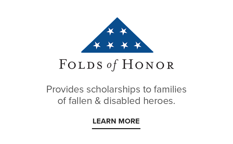 FOLDS OF HONOR | LEARN MORE