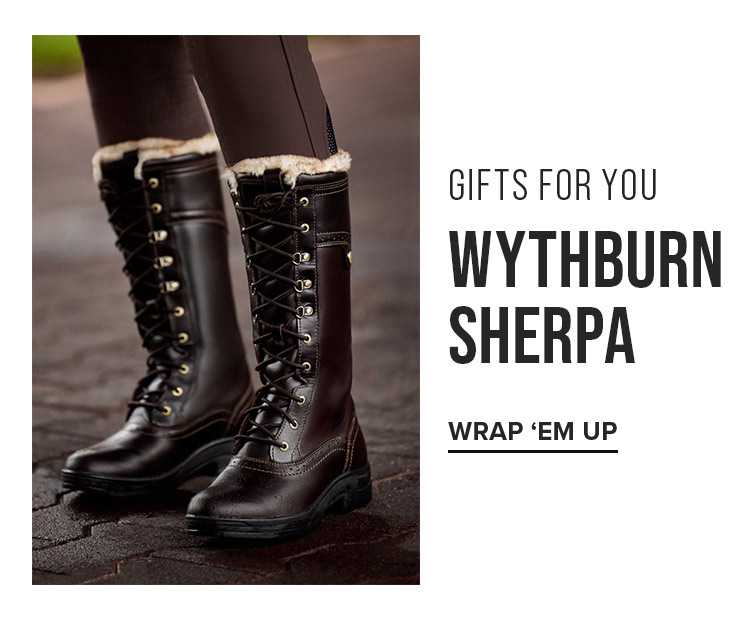 GIFTS FOR YOU. WYTHBURN SHERPA | WRAP 'EM UP