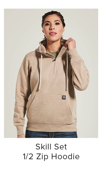 Skill Set 1/2 Zip Hoodie