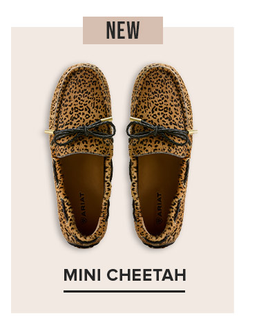 Margot Driving Moc in Mini Cheetah