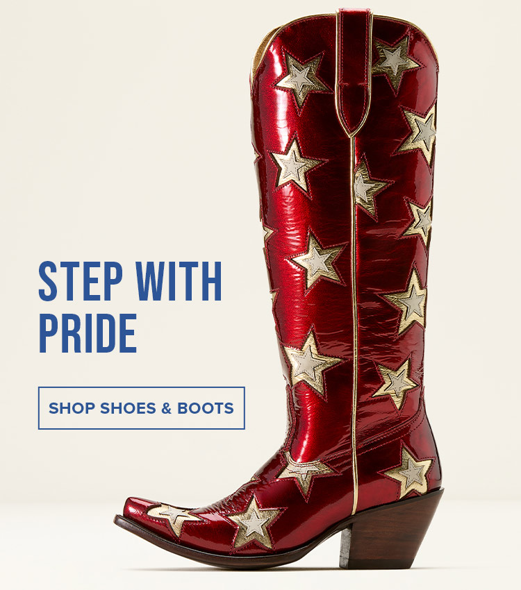 Step With Pride | Shop Shoes and Boots