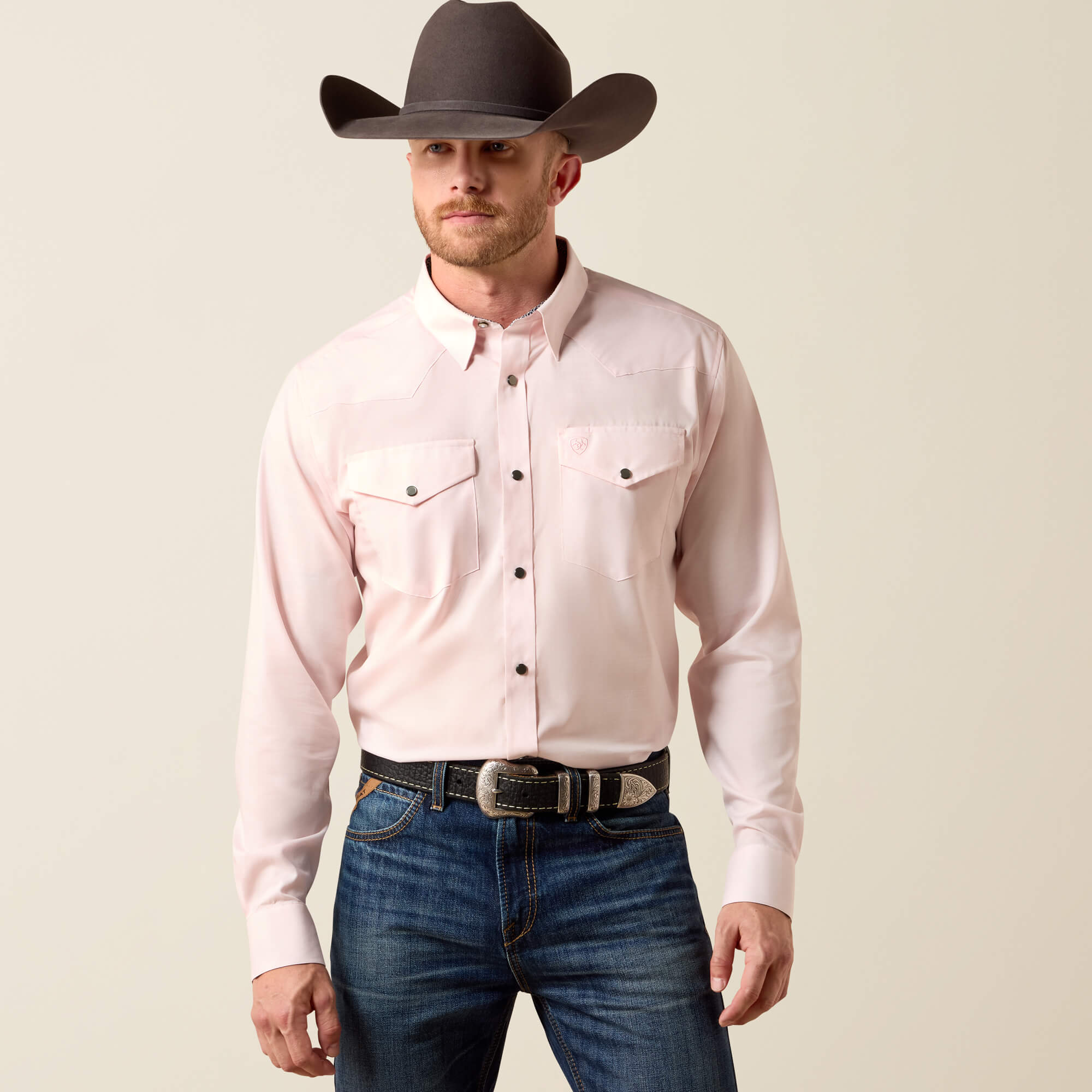 Men’s Wrinkle Free Refined Slub Fitted Shirt