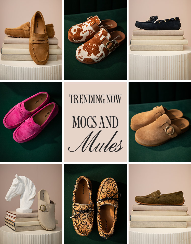 TRENDING NOW MOCKS AND MULES