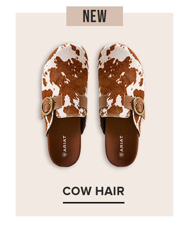 Country Mule in Cow Hair
