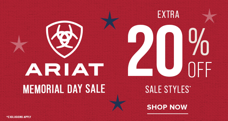 sAriat Memorial Day Sale. Extra 20% OFF | Shop Now