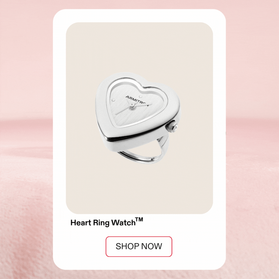 GIF of the Heart Ring Watches 