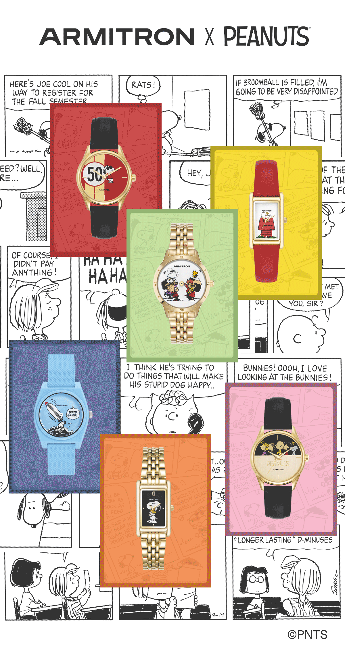 The full Peanuts x Armitron collection lands in just two days.