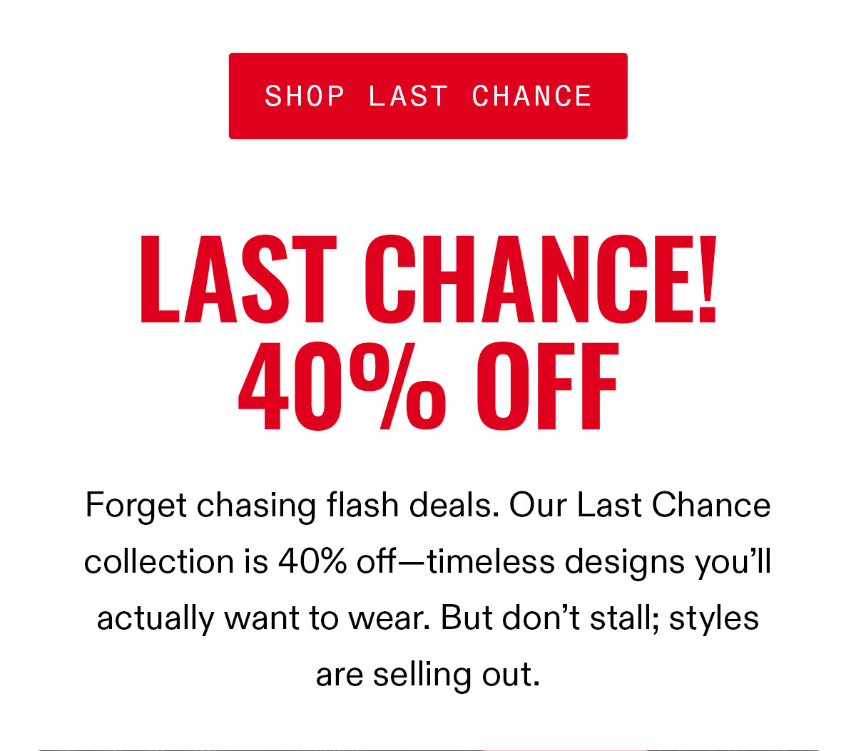 Don’t scroll past this—40% off is live