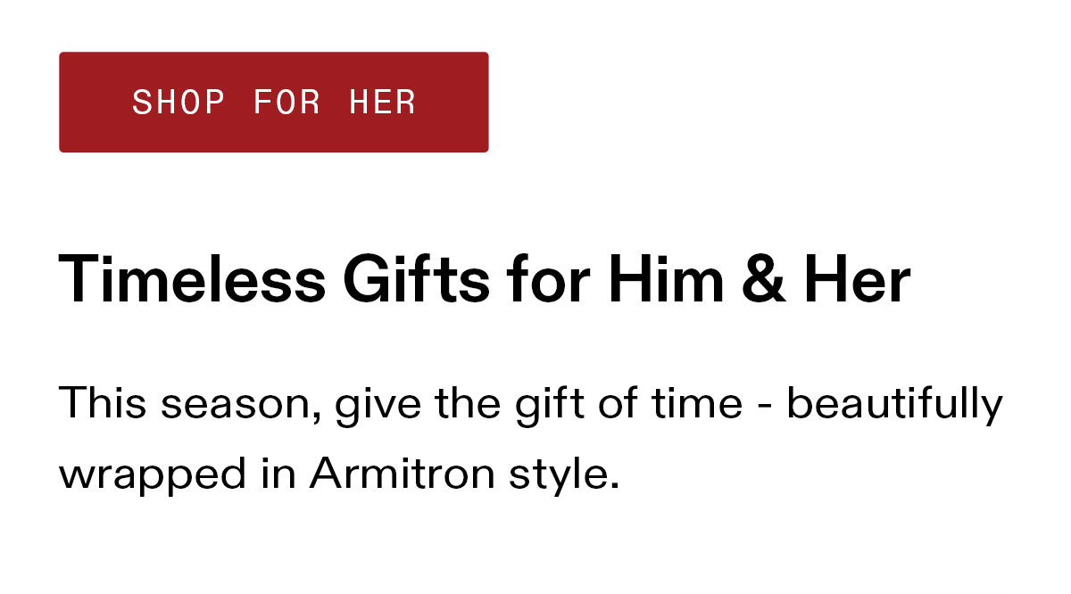 This season, give the gift of time.