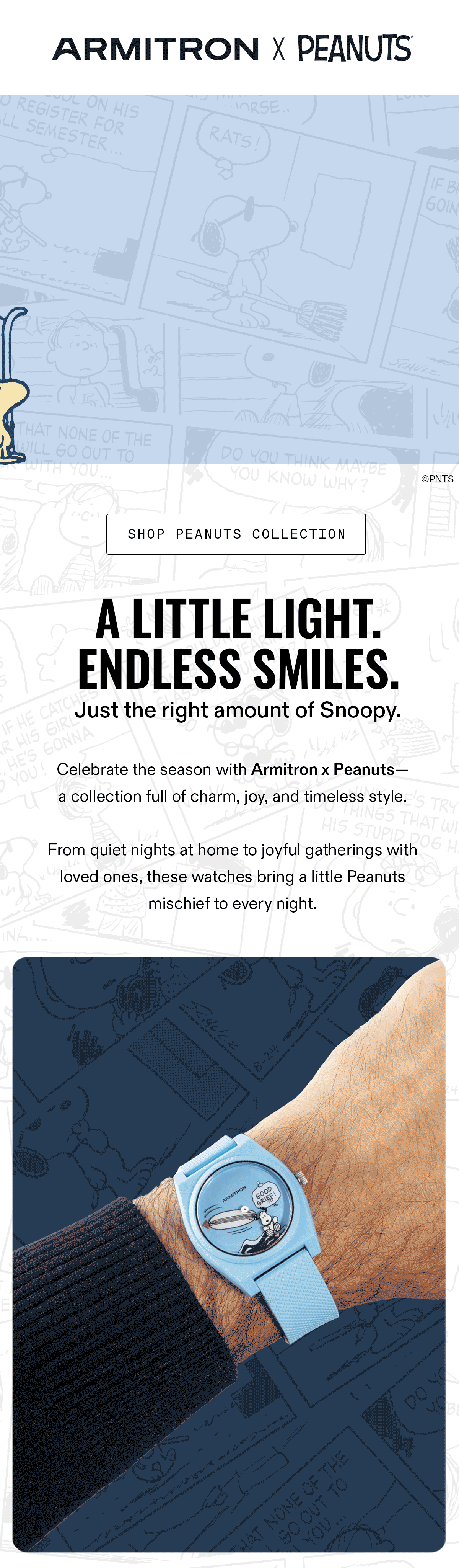 A little light. Endless Smiles.
