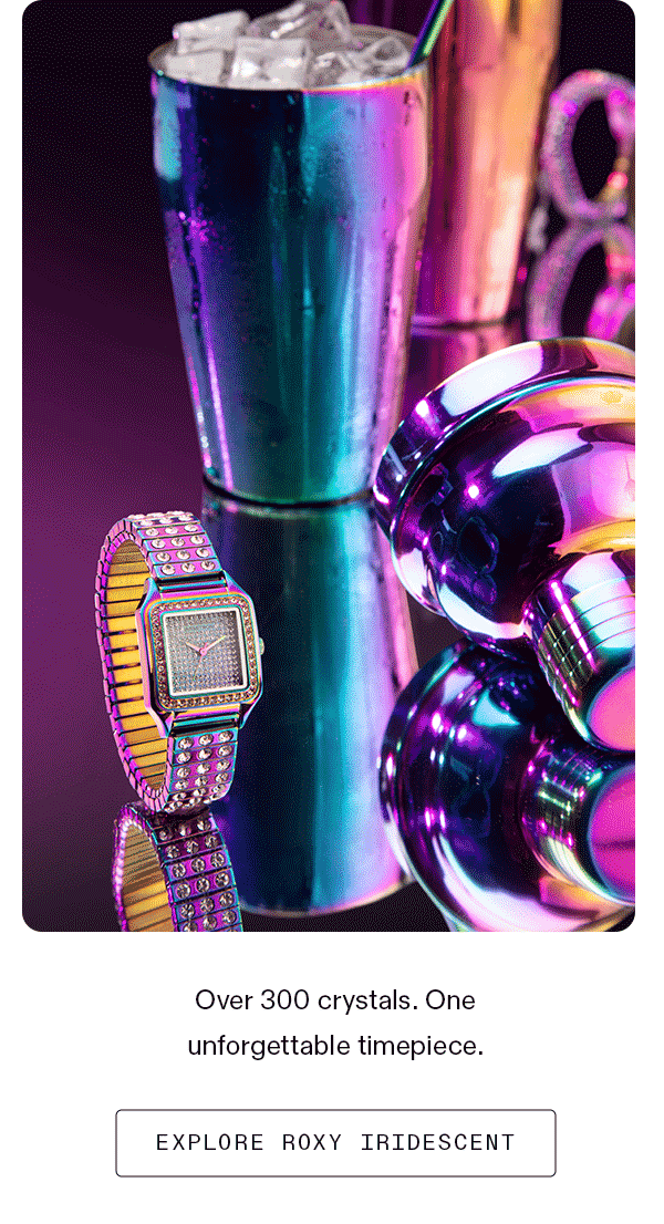 One unforgettable timepiece.
