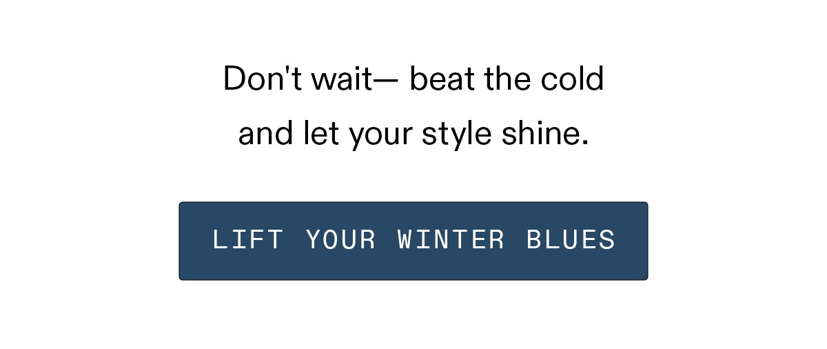 Winter Blues Sale