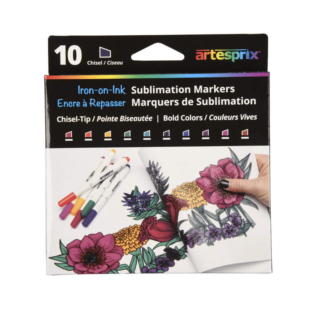 Image of Sublimation Markers-Bold Chisel 10ct