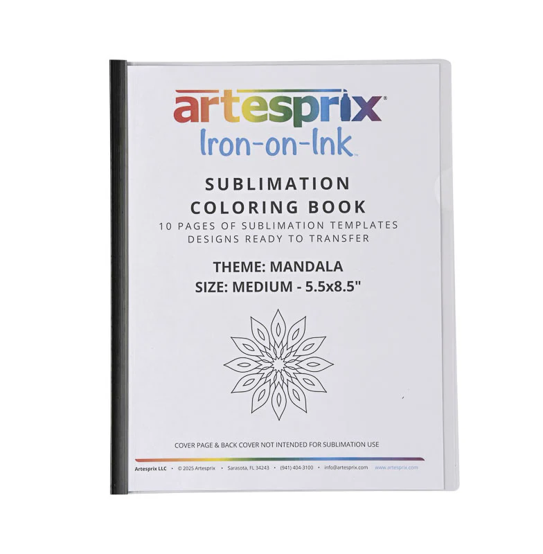Image of Sublimation Coloring Book: Mandala