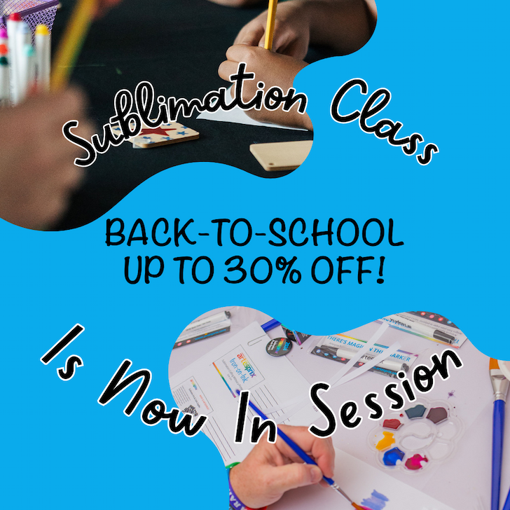 Back to School Sublimation sale 
