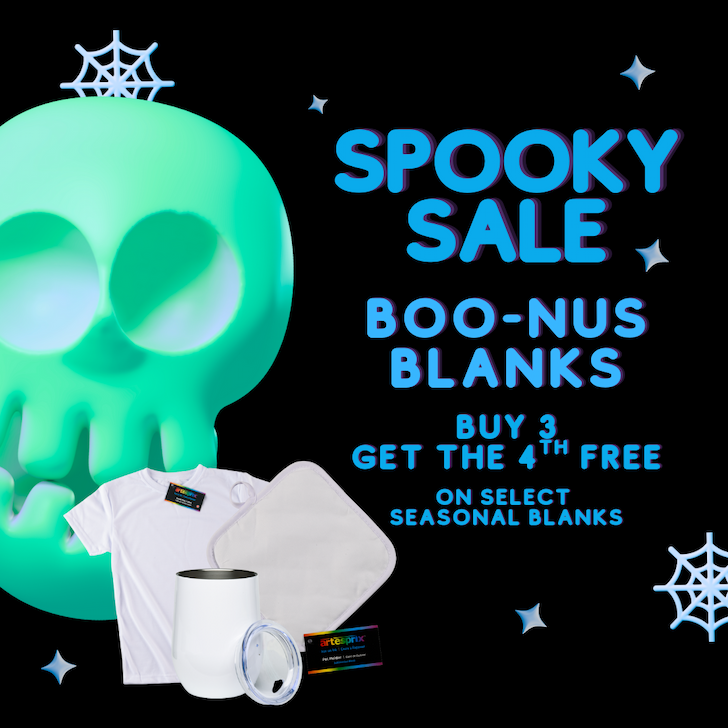 Spooky blanks Sublimation sale 