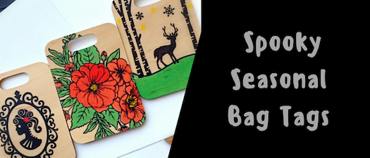 Artesprix Halloween Bag Tags