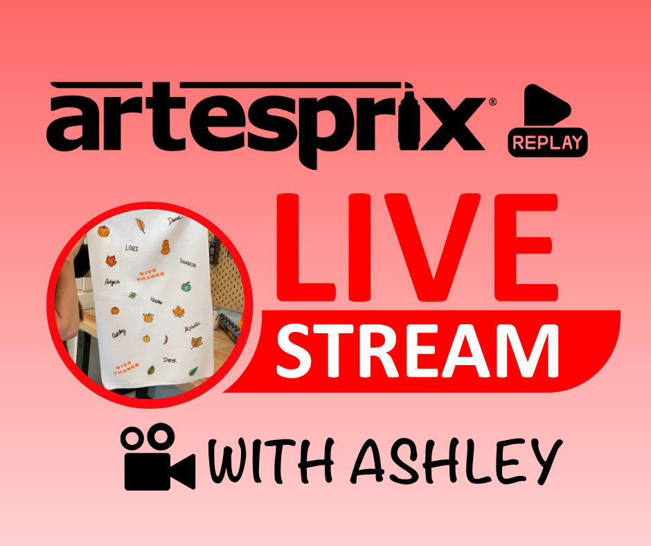 Artesprix live tutorial