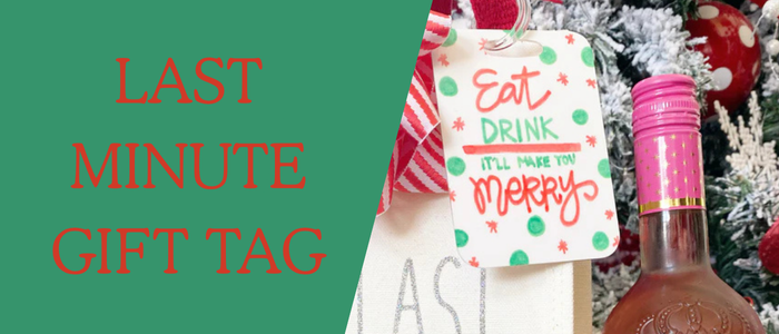 Artesprix Last Minute Gift Tag