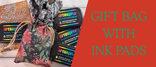 Gift Bag With Ink Pads