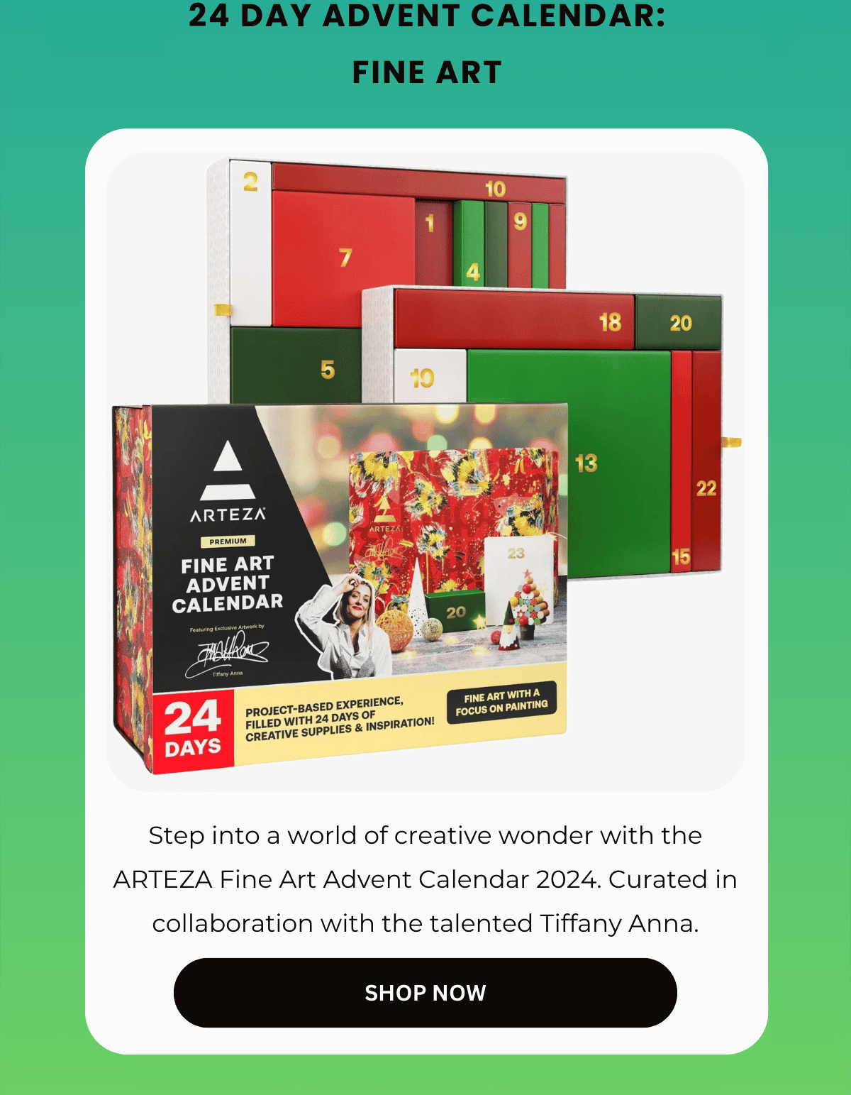 24 Day Advent calendar: Fine art