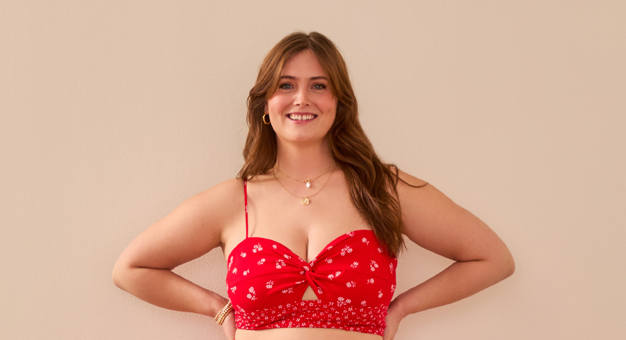Fleur Twist Front Tank