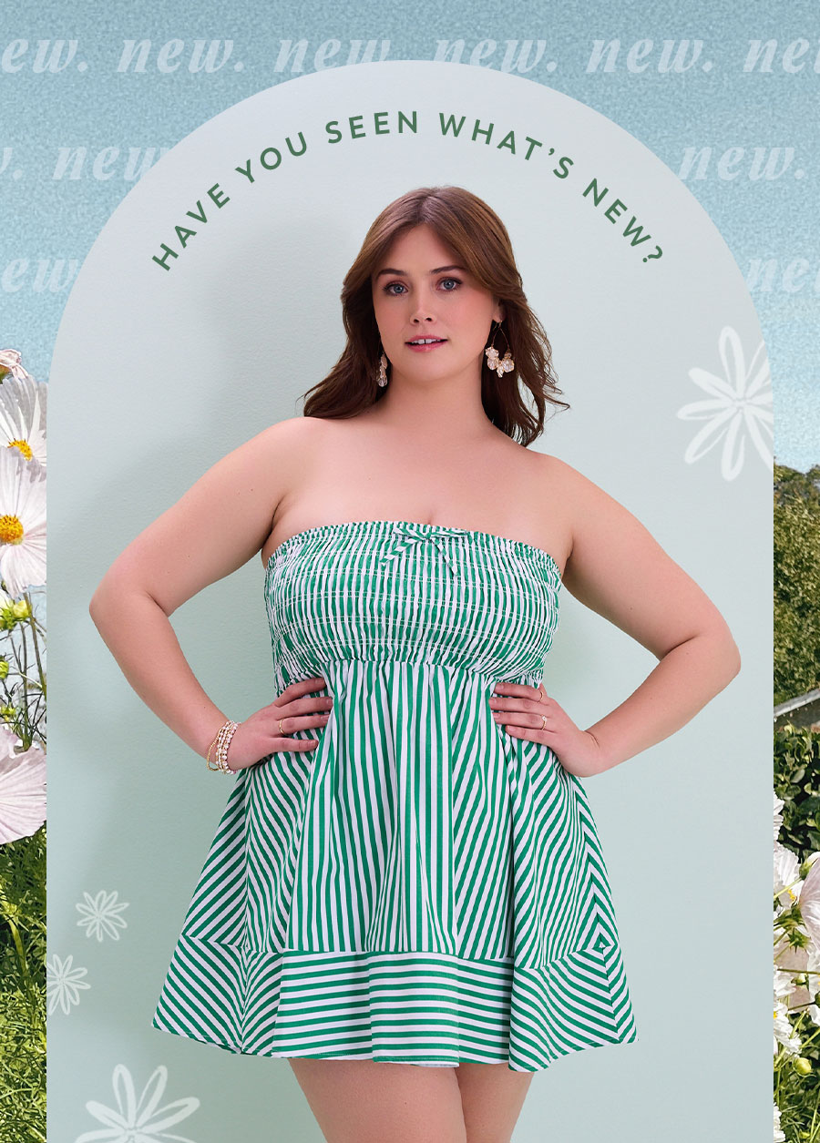Sabrina Stripe Mini Dress