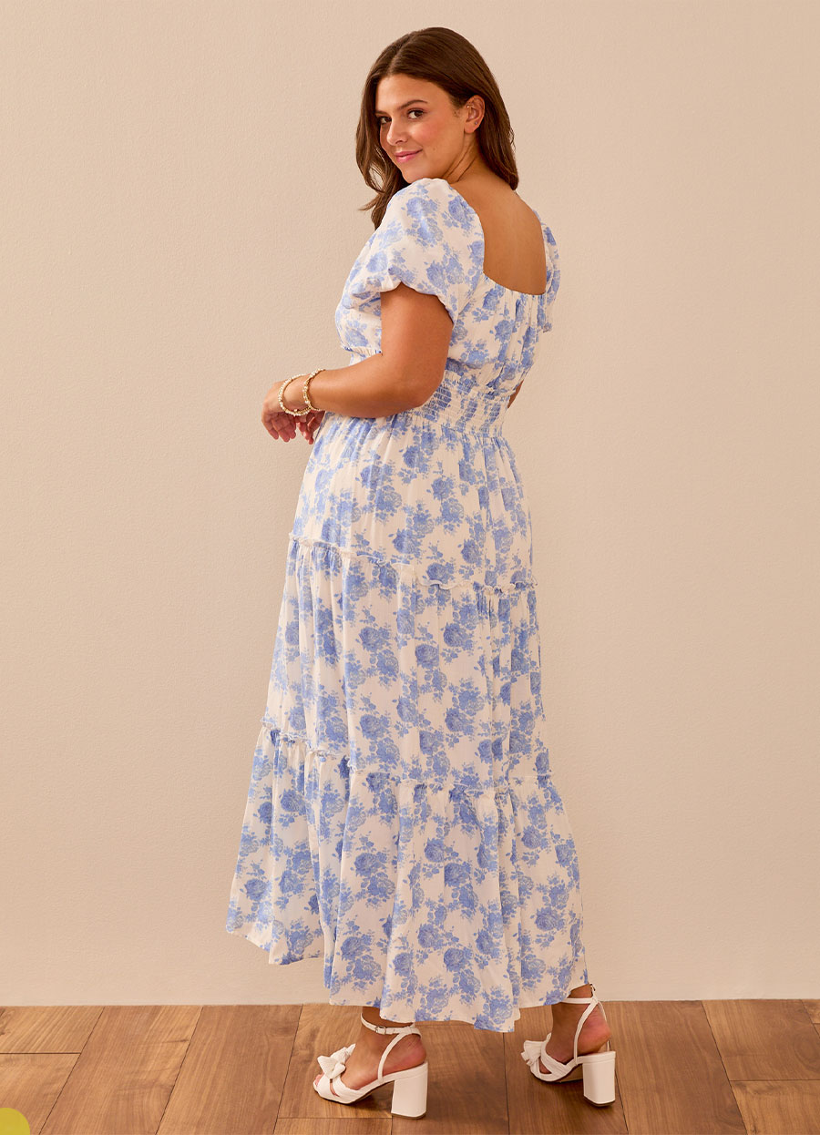 The Nadine Floral Maxi Dress