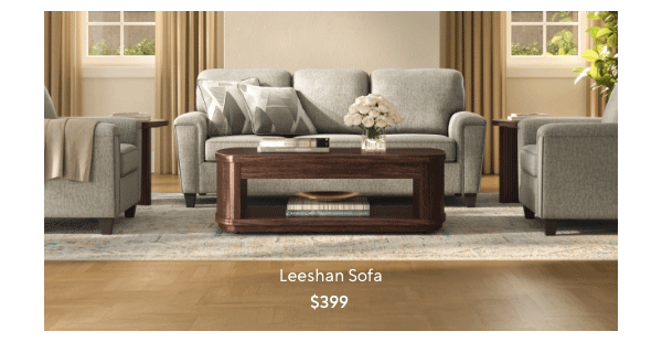 Leeshan Sofa $399