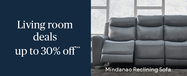 Living room deals up to 30% off