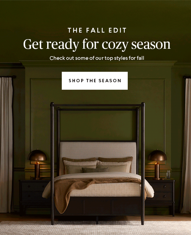 The Fall Edit | Get ready for cozy season