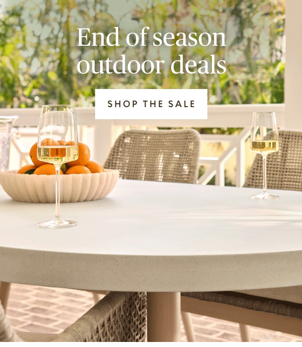 End of season outdoor deals