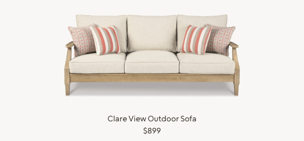 Clare View Outdoor Sofa $899
