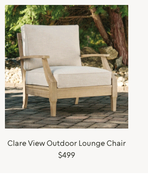 Clare View Outdoor Lounge Chair $499