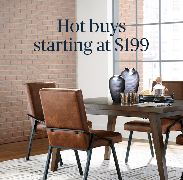 Hot Buys starting at $199