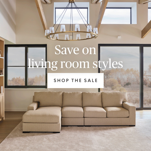 Save on living room styles