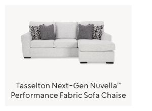 Tasselton Next-Gen Nuvella™ Performance Fabric Sofa Chaise