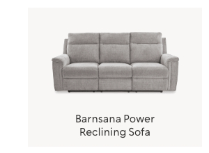 Barnsana Power Reclining Sofa