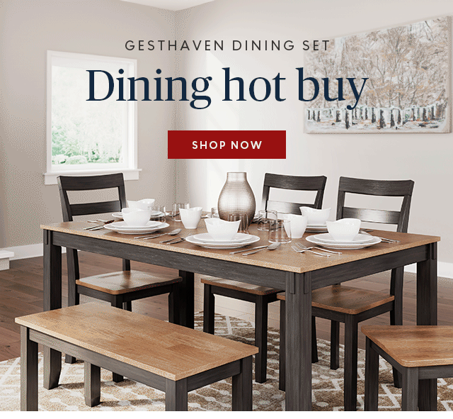 Gesthaven Dining Set | Dining Hot Buy