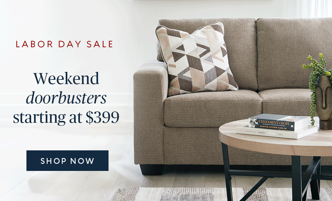 Weekend doorbusters starting at $399