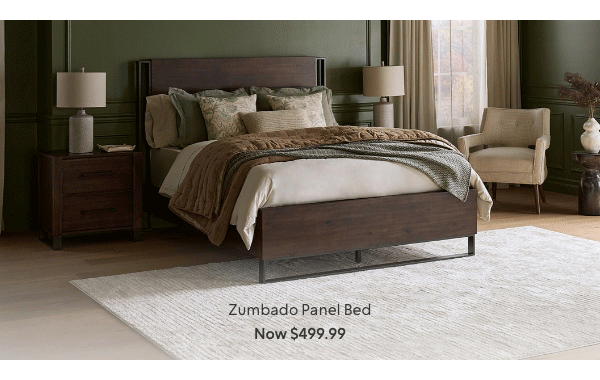 Zumbado Panel Bed $499.99