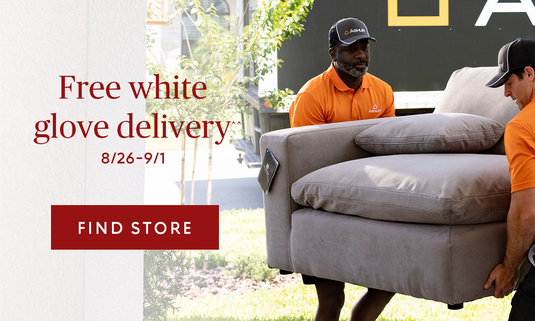 Free white glove delivery 