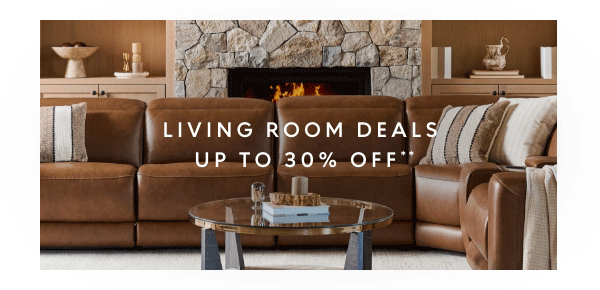 Living room deals up to 30% off