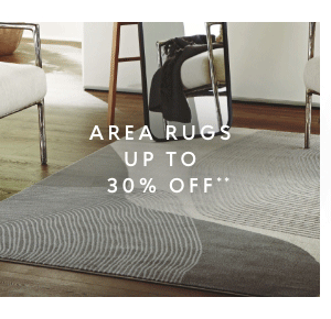 Area Rugs up to 30% off