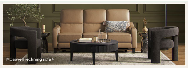 Mosswell reclining sofa