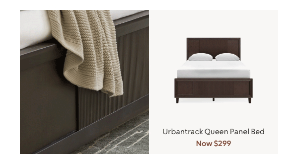 Urbantrack queen panel bed